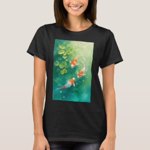 Koi-Fisch-Harmonie im Teich T-Shirt