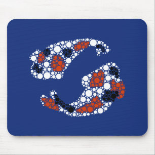 Koi Fisch in Dosen Mousepad