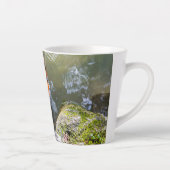 Koi-Fisch in einem Teich Milchtasse (Rechts)