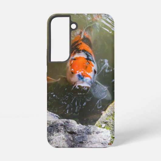 Koi-Fisch in einem Teich Samsung Galaxy Hülle (Rückseite)