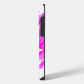 Koi Fisch in Rosa und Blau iPhone Hülle (Linke Seite)