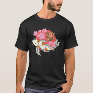 Koi-Fisch Japanischer Karpfen Nishikigoi Sakura Ki T-Shirt
