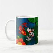 Koi-Fisch Kaffeetasse (Links)