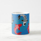 Koi-Fisch Kaffeetasse (Mittel)
