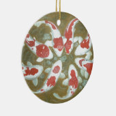 KOI FISCH KERAMIK ORNAMENT (Rechts)