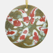 KOI FISCH KERAMIK ORNAMENT (Vorne)