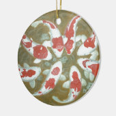 KOI FISCH KERAMIK ORNAMENT (Links)