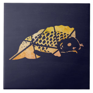 Koi-Fisch-Keramikfliese Fliese