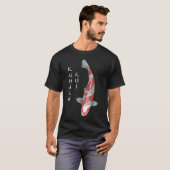 Koi-Fisch Kuhaku-Sorte T-Shirt (Vorne ganz)
