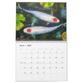 Koi Fisch-Kunst-Kalender Kalender (Mär 2027)