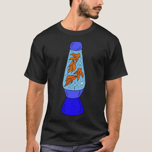 Koi-Fisch-Lavalampe T-Shirt (Vorderseite)