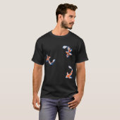 Koi-Fisch mit Schatten T-Shirt (Vorne ganz)