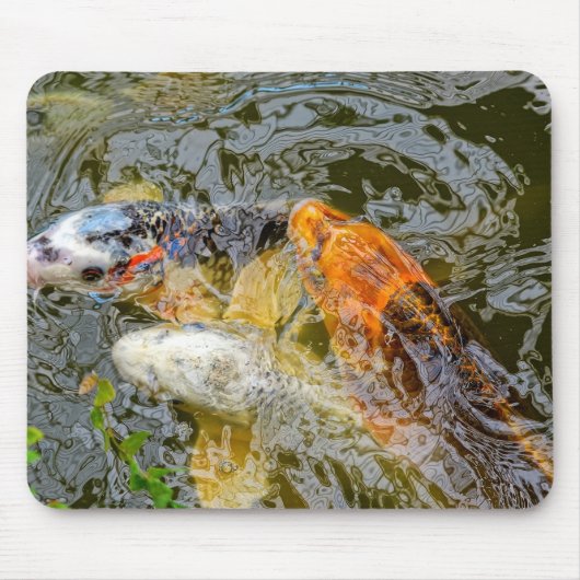 Koi-Fisch Mousepad (Vorne)