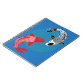 Koi-Fisch Notizblock (Linke Seite)