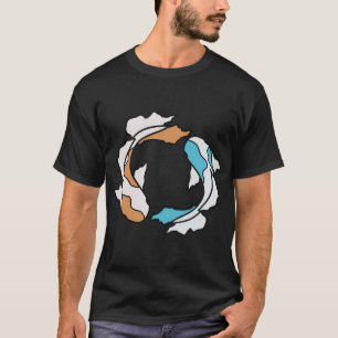 Koi-Fisch-Paar T-Shirt