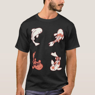Koi-Fisch-Paket-Illustration T-Shirt
