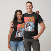 Koi-Fisch-Pizza T-Shirt (Unisex)