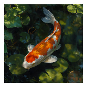 KOI FISCH POSTER