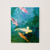 Koi-Fisch Puzzle (Vertikal)
