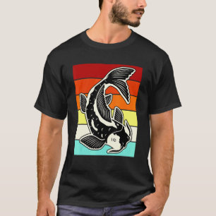 Koi-Fisch Retro Vintage Japanischer Fisch Karpfen T-Shirt