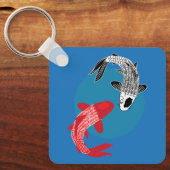 Koi-Fisch Schlüsselanhänger (Vorderseite)