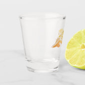Koi-Fisch-Shotglas Schnapsglas (Links)