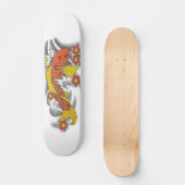 Koi Fisch-Skateboard Pro Skateboard (Vorderseite)