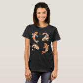 Koi-Fisch T-Shirt (Vorne ganz)