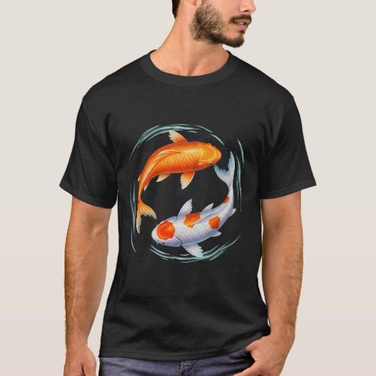 Koi-Fisch T-Shirt (Vorderseite)