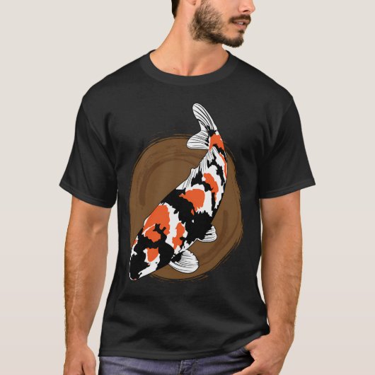 Koi-Fisch T-Shirt (Vorderseite)