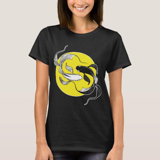 Koi-Fisch T-Shirt (Vorderseite)