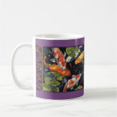 Koi Fisch-Tasse Kaffeetasse (Links)