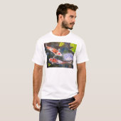 Koi Fisch-Teich T-Shirt (Vorne ganz)
