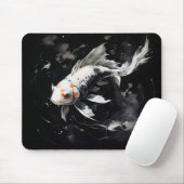 Koi-Fisch-Tuschemalerei Mousepad (Mit Mouse)