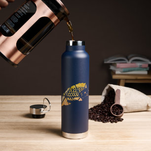 Koi-Fisch-Wasserflasche Trinkflasche