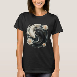 Koi-Fisch Ying Yang T-Shirt