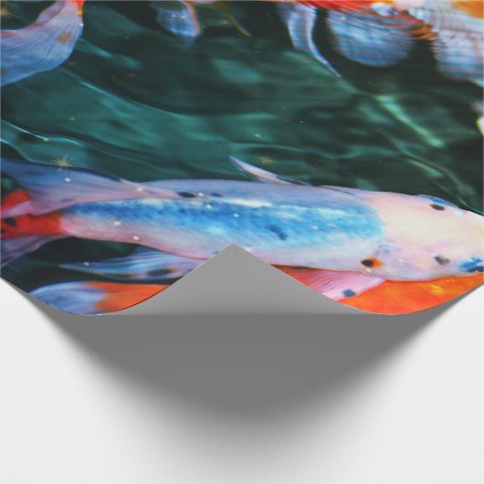 Koi Fische Geschenkpapier (Ecke)
