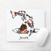 Koi Fische Mousepad (Mit Mouse)