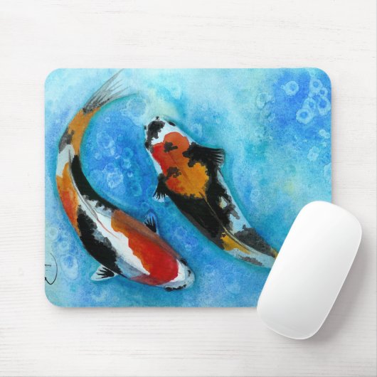 Koi Fische Mousepad (Mit Mouse)