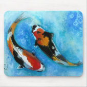Koi Fische Mousepad (Vorne)
