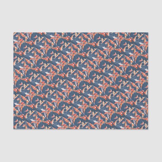 Koi Fische Seidenpapier (Vorderseite)