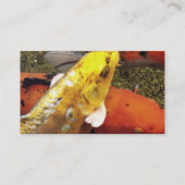 Koi Fische Visitenkarte (Rückseite)