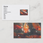 Koi Fische Visitenkarte (Vorne/Hinten)