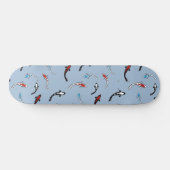 Koi Fischmuster Skateboard (Horizontal)
