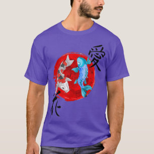 Koi Fischschmetterling Shirt Nishikigoi Japanisch