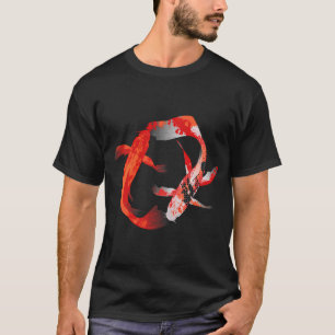 Koi-Fischschuppen - Gelb T-Shirt