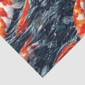 koi fischt Designteppichpapier Seidenpapier (Ausschnitt)