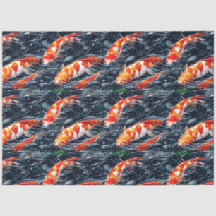 koi fischt Designteppichpapier Seidenpapier