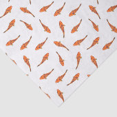 Koi fischt Motiv-Muster Seidenpapier (Ausschnitt)