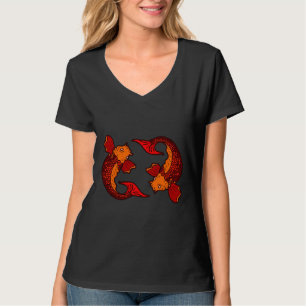 Koi-Fischteich 820 T-Shirt